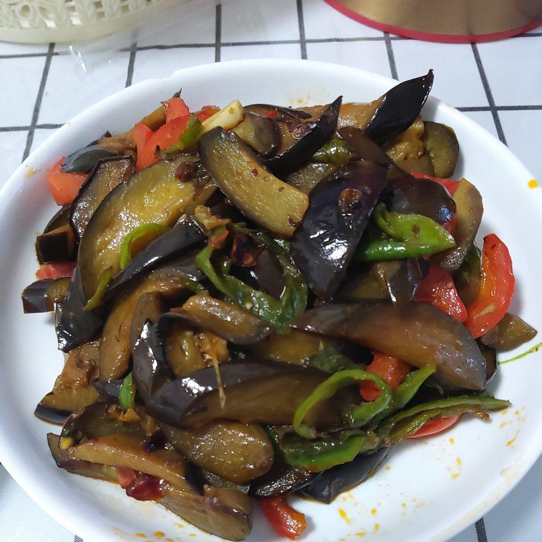 下饭神菜 酱爆茄子