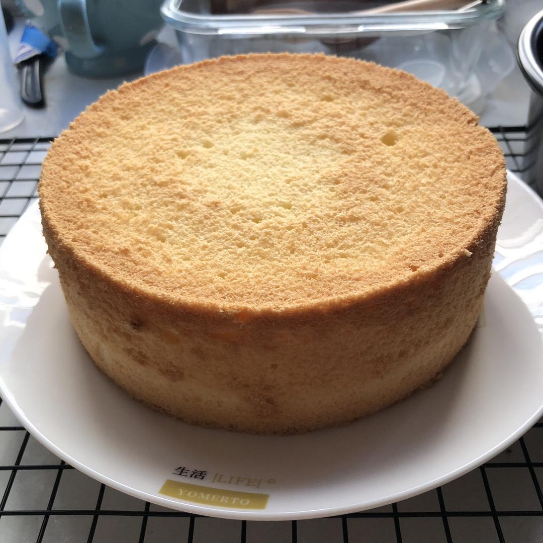 6寸戚风蛋糕（2蛋）