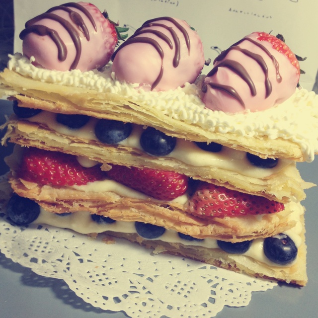 草莓季——草莓拿破仑