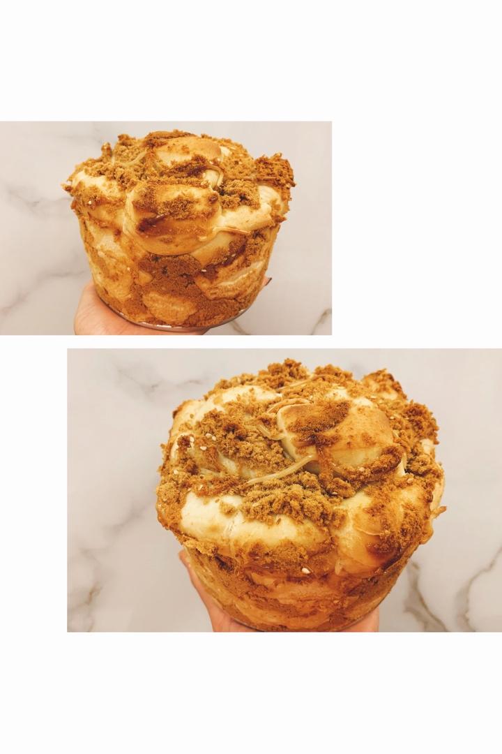 肉松手撕面包—超软会爆浆的面包哟