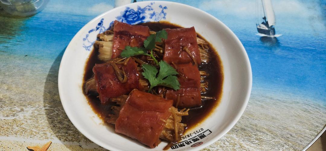 金针菇培根卷
