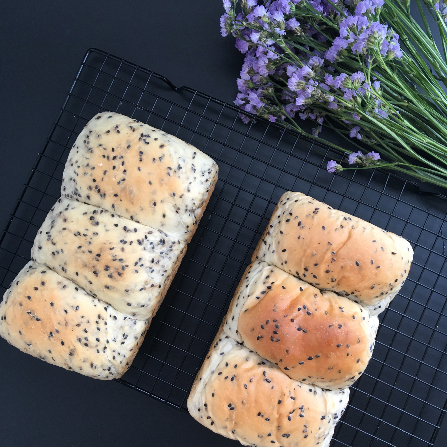 金大旺的黑芝麻吐司