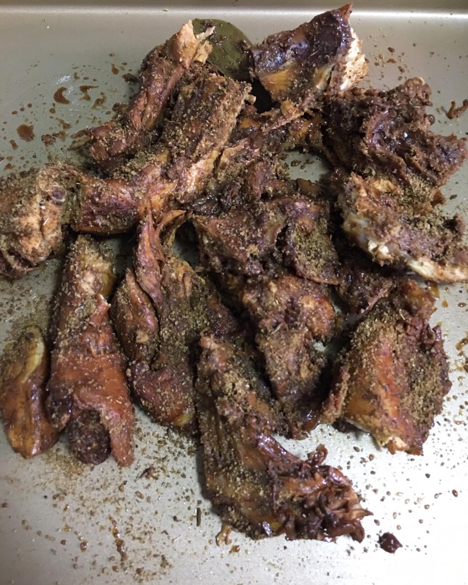 烤鸡架