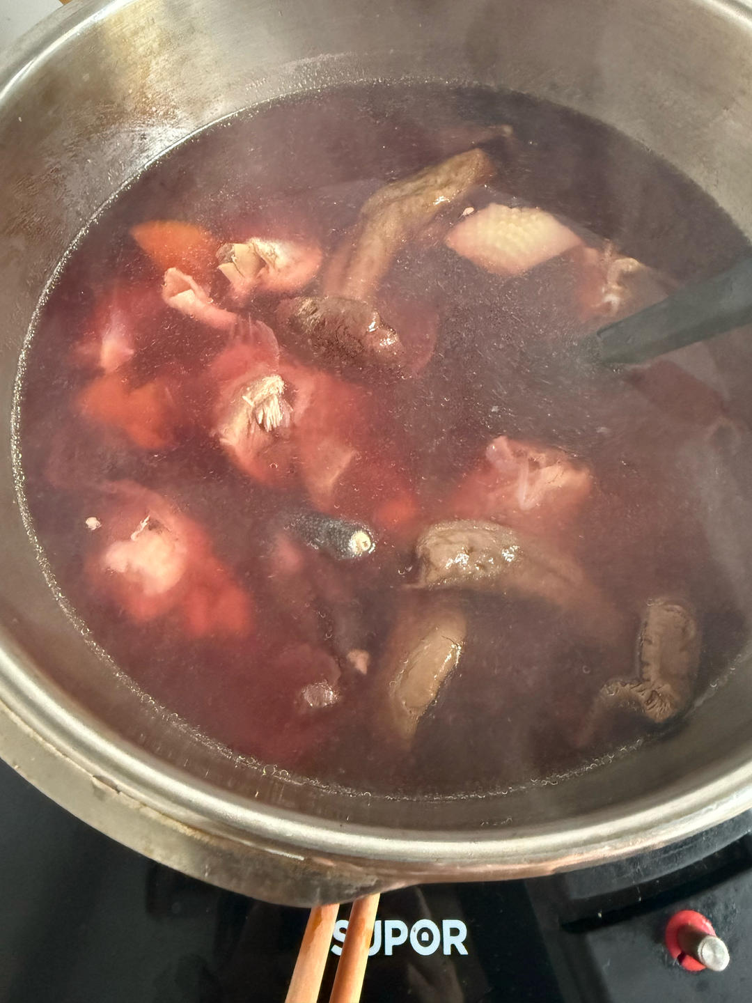 红菇鸡汤