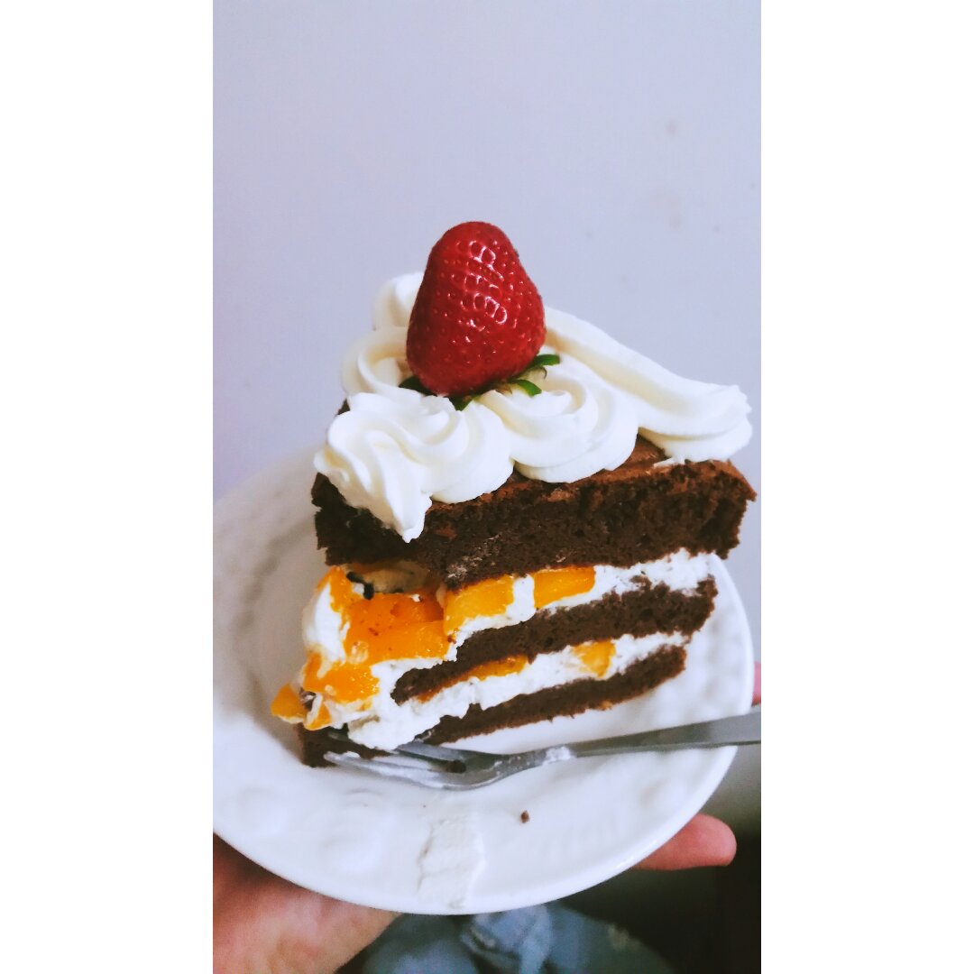 摩卡戚风蛋糕