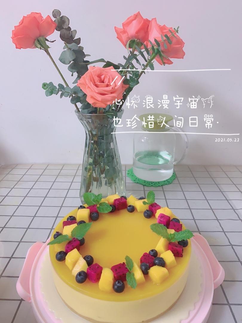 【视频】芒果慕斯（6寸） | 含镜面果胶配方