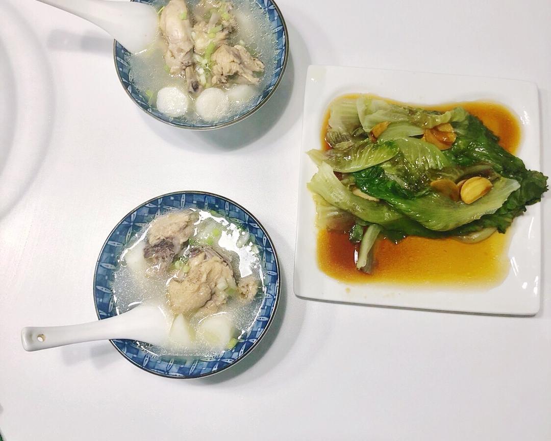 白灼时蔬的做法