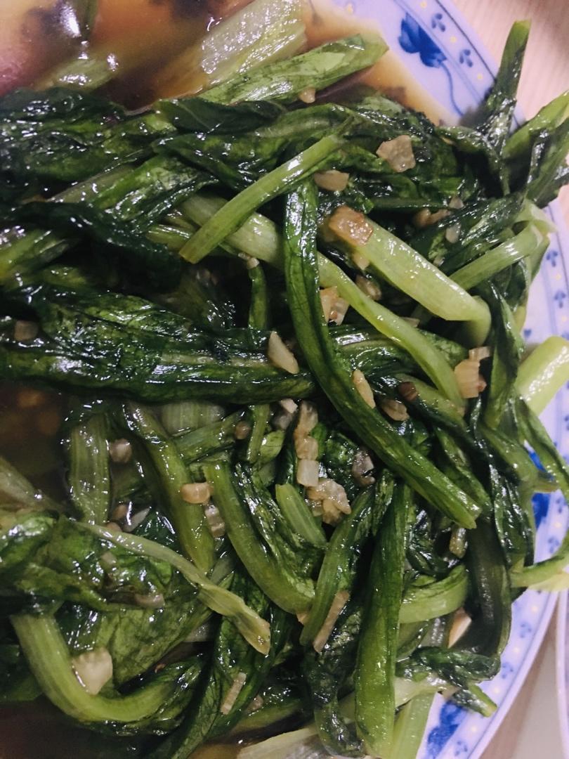 蒜蓉油麦菜（蚝油）