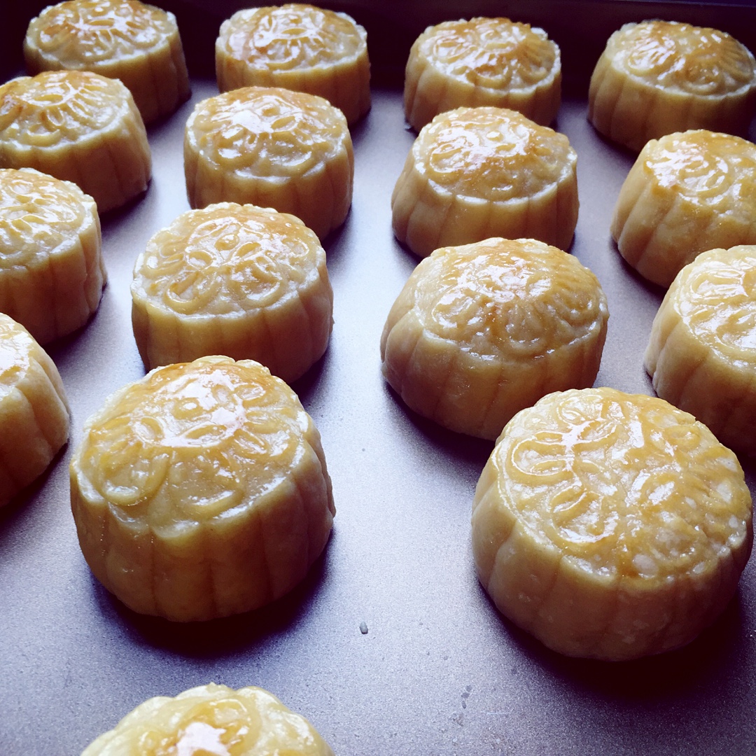 美心神还原！脆皮奶黄月饼（无需回油）