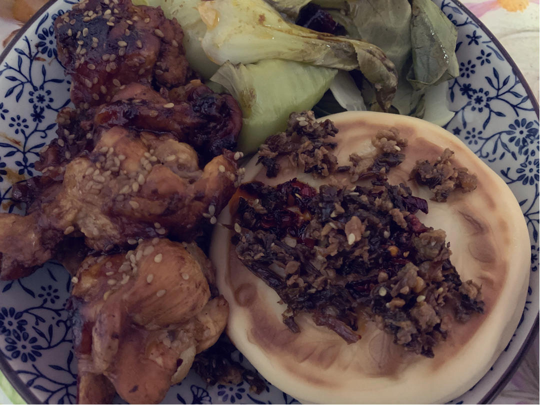 不需要厨艺的减脂餐——电饭煲焖鸡腿