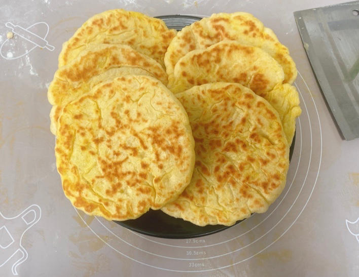 超宣软的发面饼