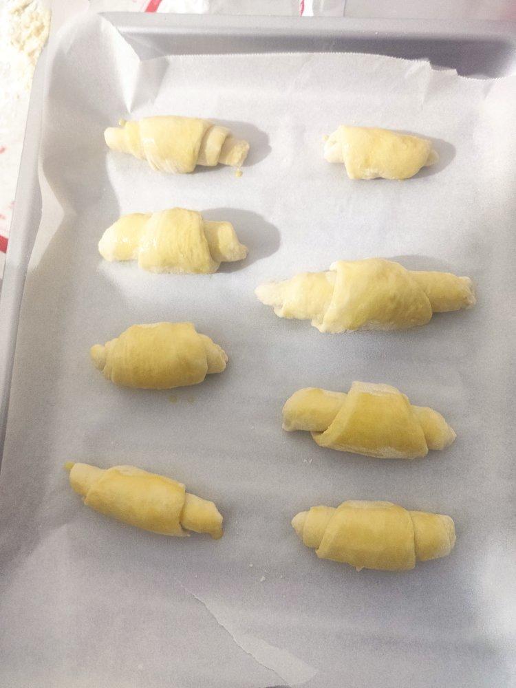 【小高姐】家庭制作牛角包 普通黄油 手工操作 经典蜂窝结构