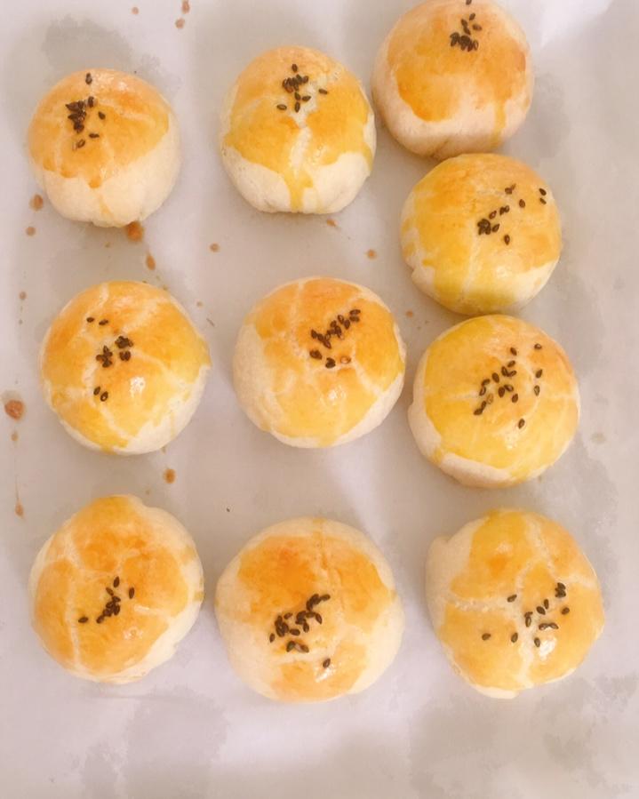 新手蛋黄酥（不用手套膜）