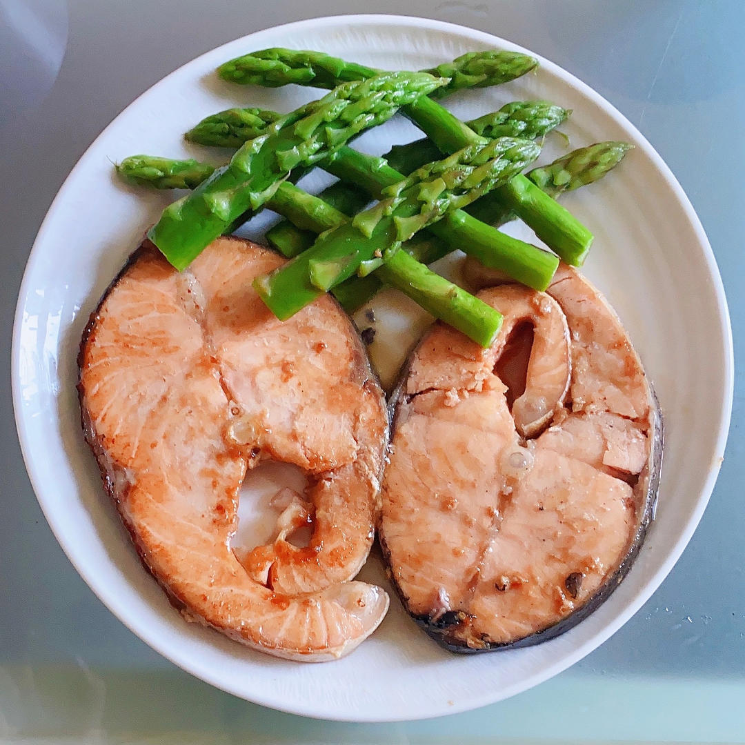 柠檬香煎三文鱼（无油版）