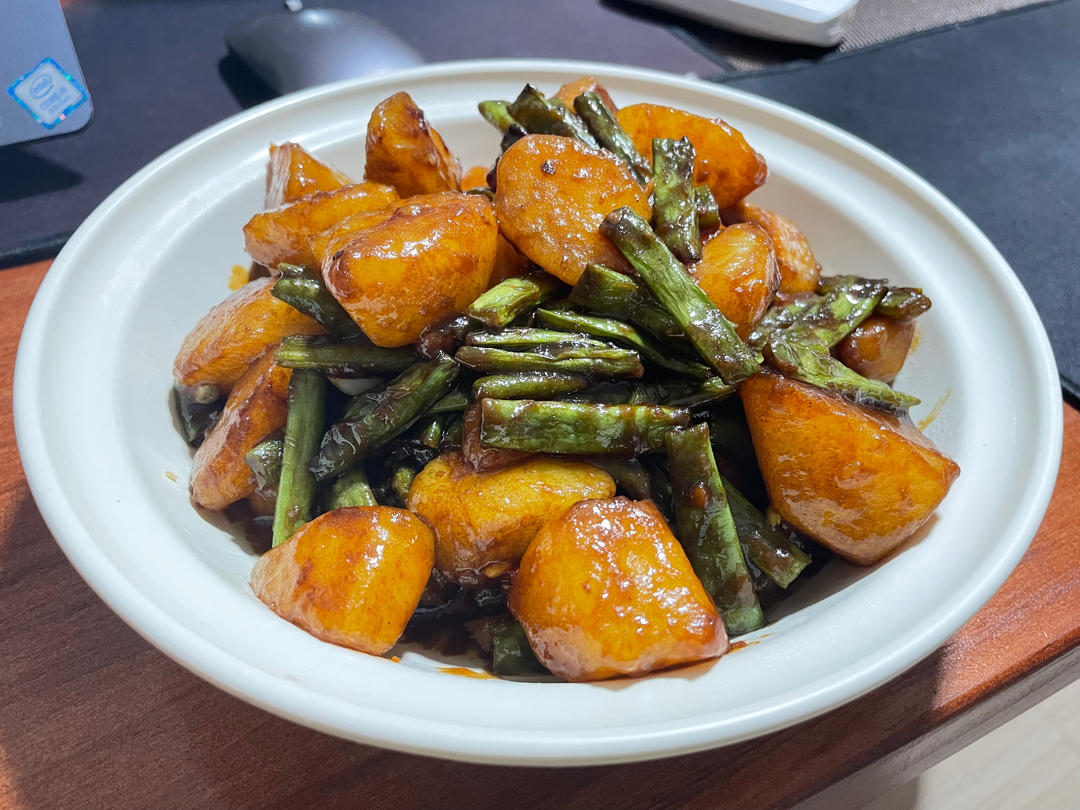 干煸豆角土豆