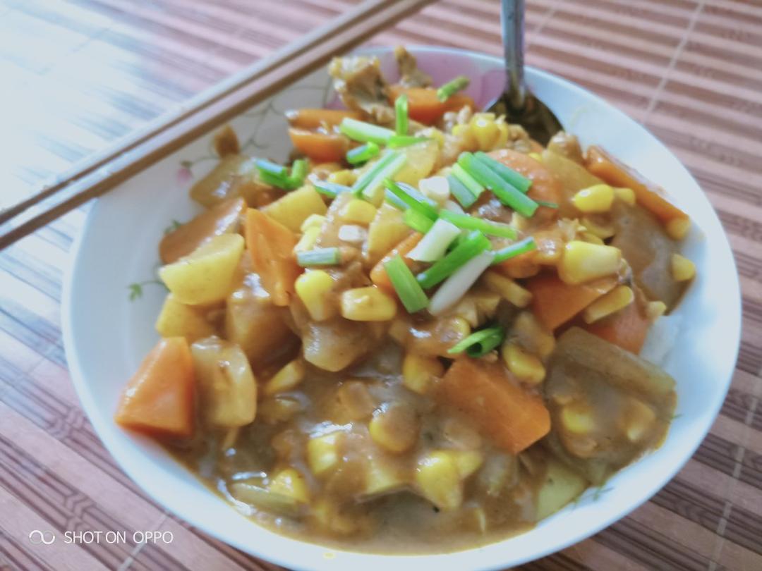 咖喱鸡肉饭