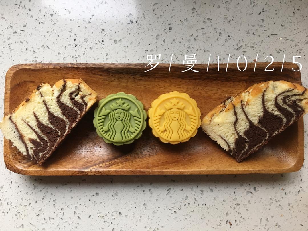 斑马纹酸奶蛋糕