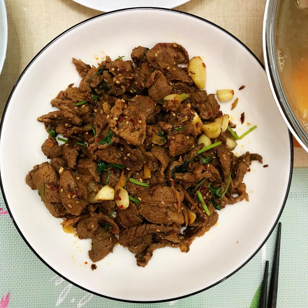 孜然羊肉