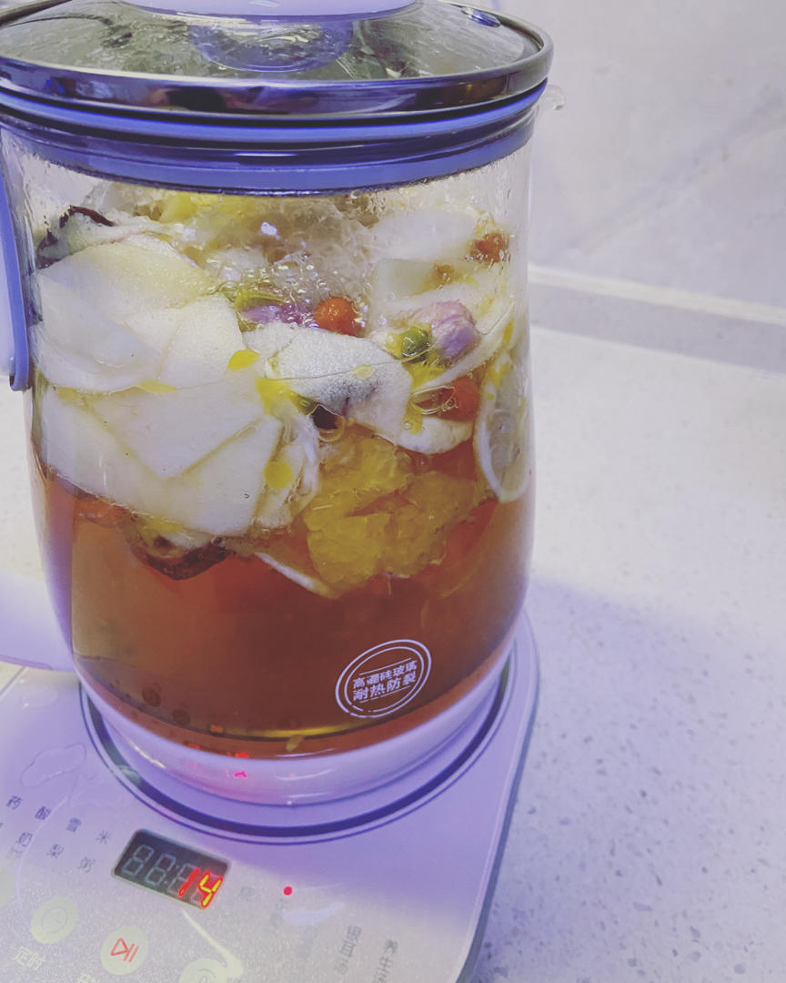 冬日暖心水果茶