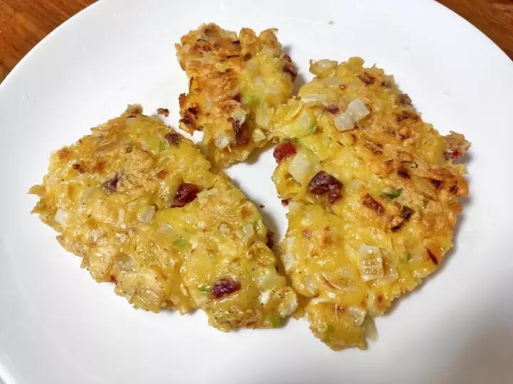 白菜鸡蛋早餐饼
