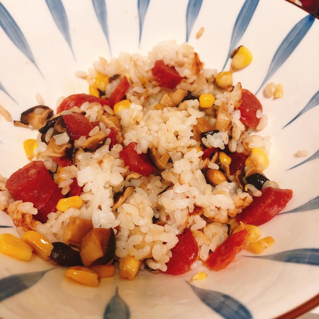 快手版煲仔饭的做法