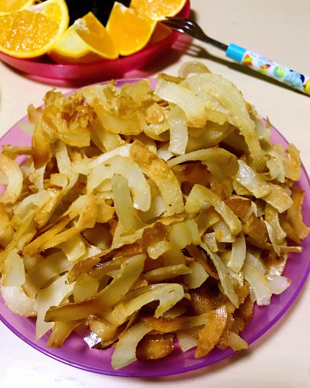 香脆烤椰子片