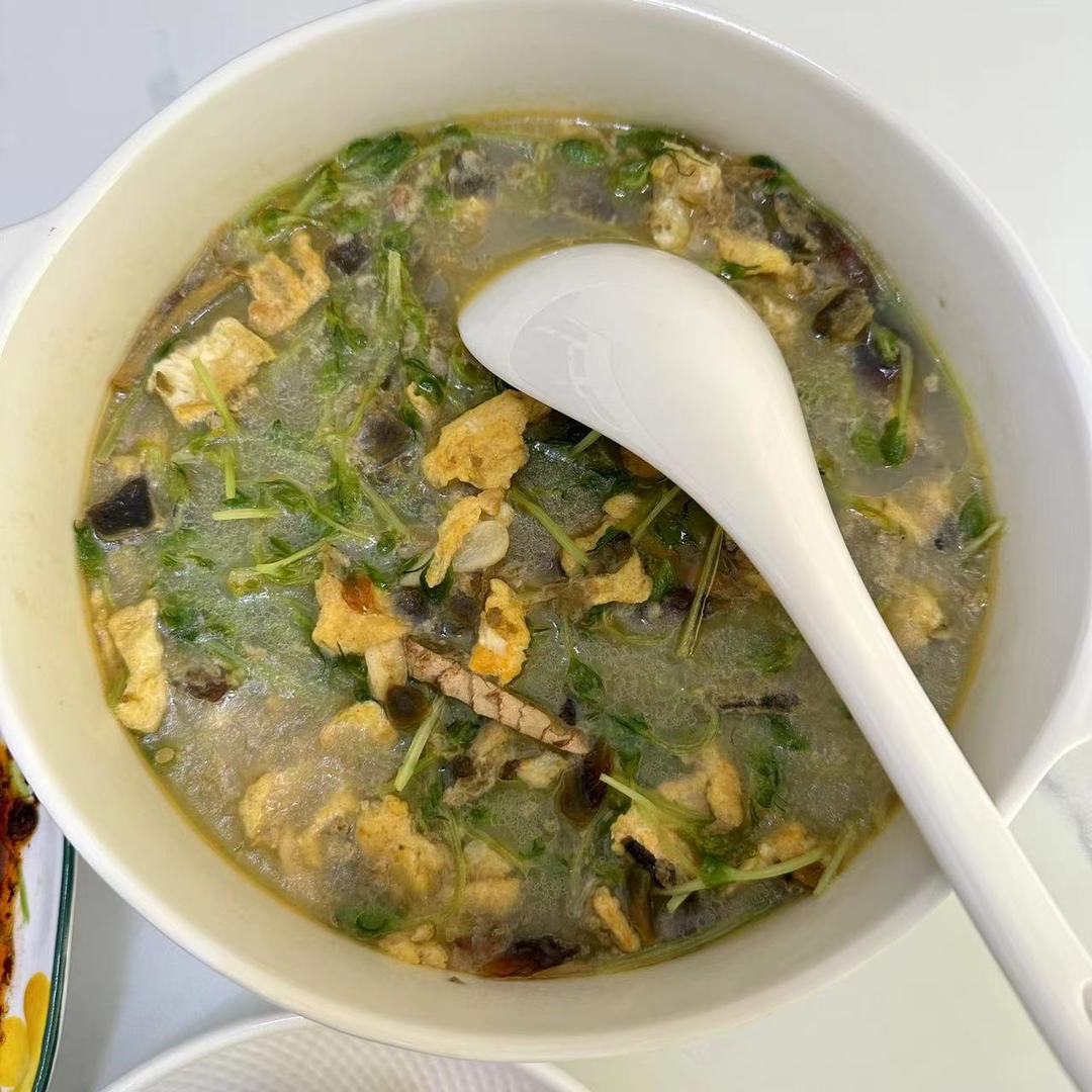 上汤豆苗