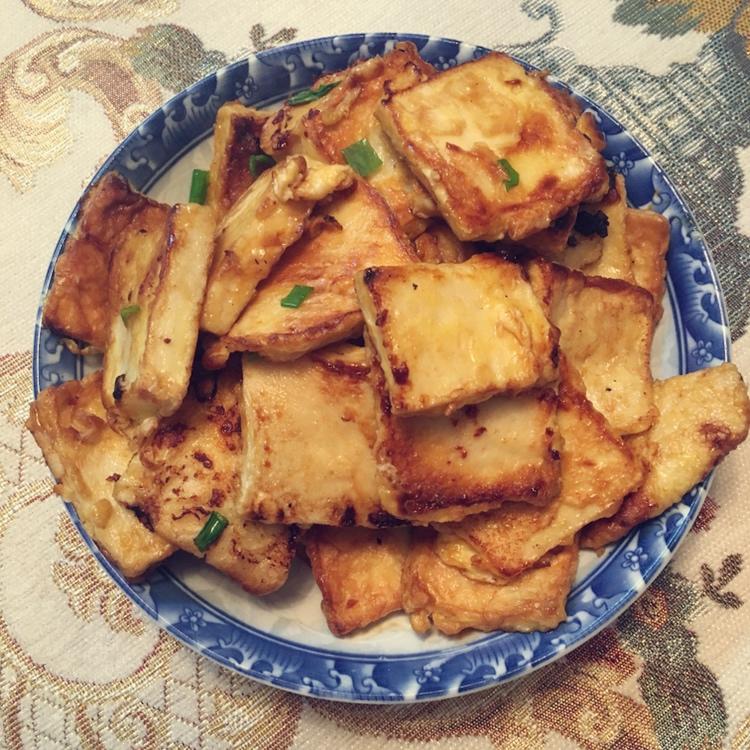 无敌好吃的香煎豆腐