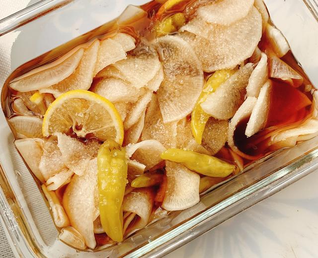 酸辣萝卜(快食)的做法