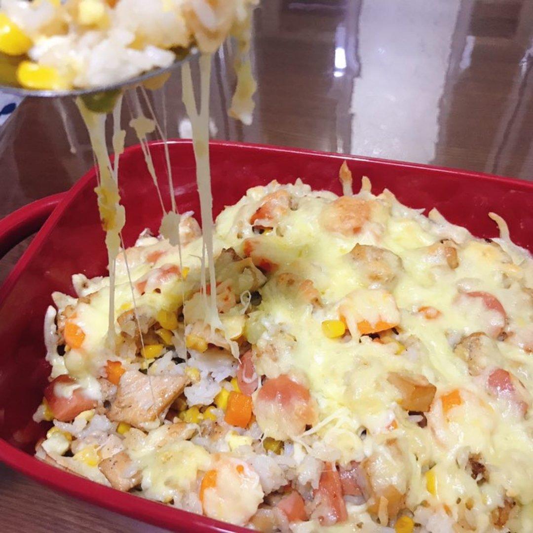 芝士焗饭（烤箱版）