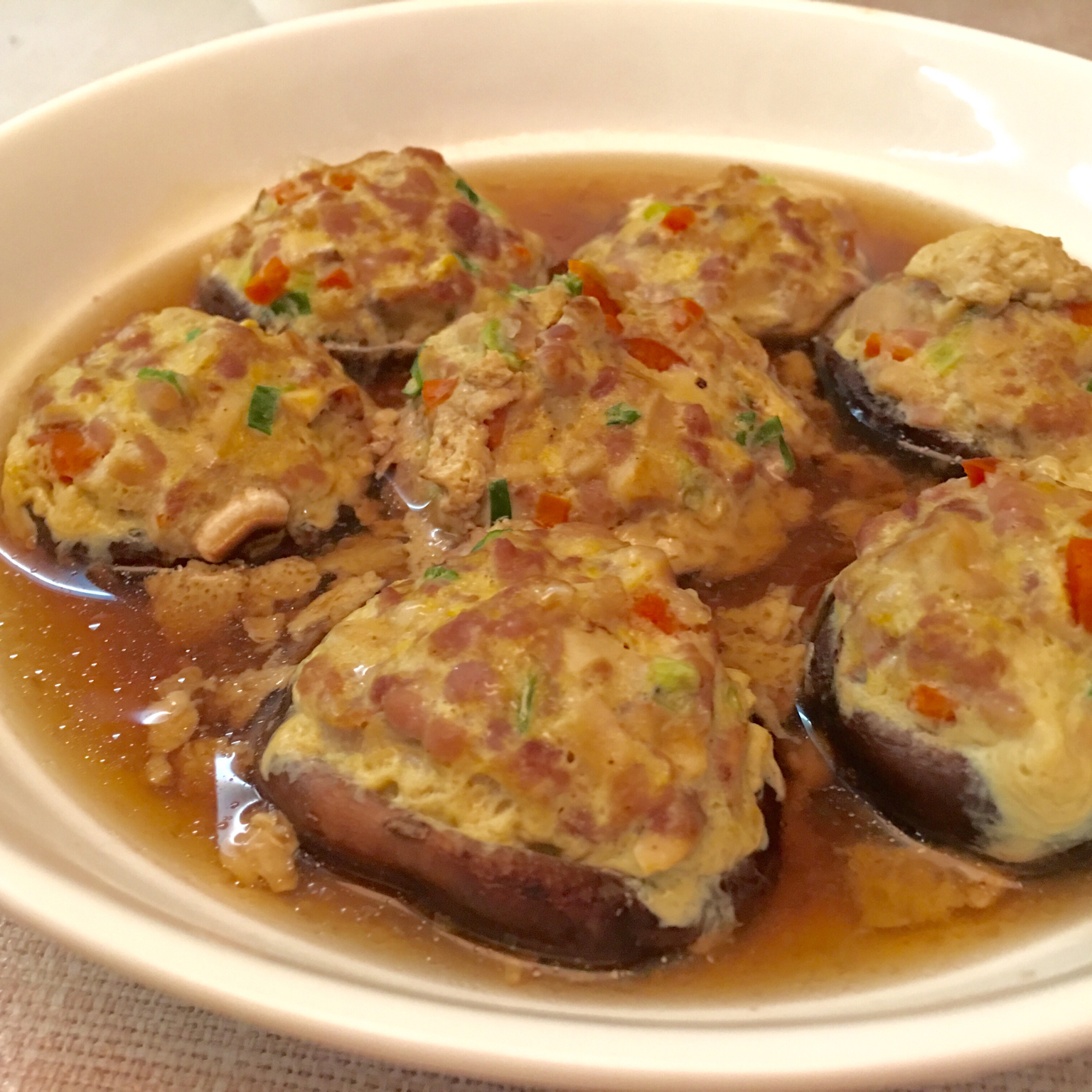 肉酿香菇