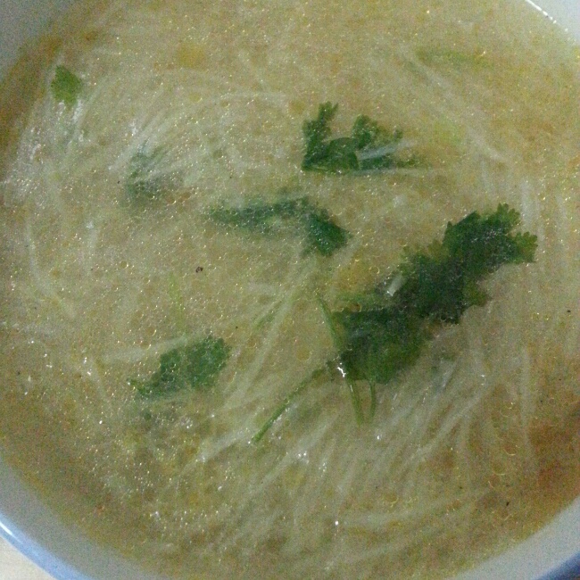 几面-1做的快手土豆丝汤