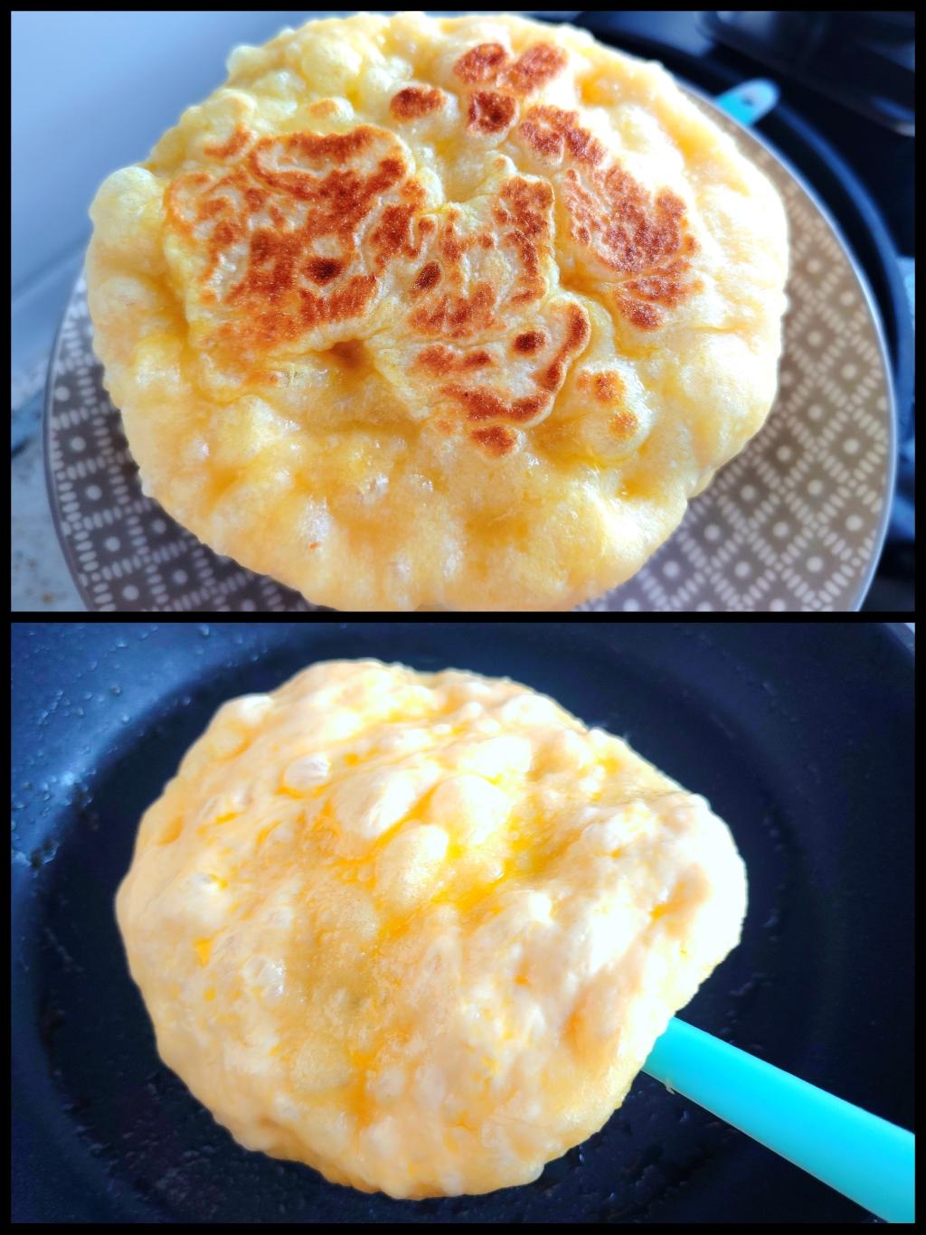 鸡蛋泡泡饼