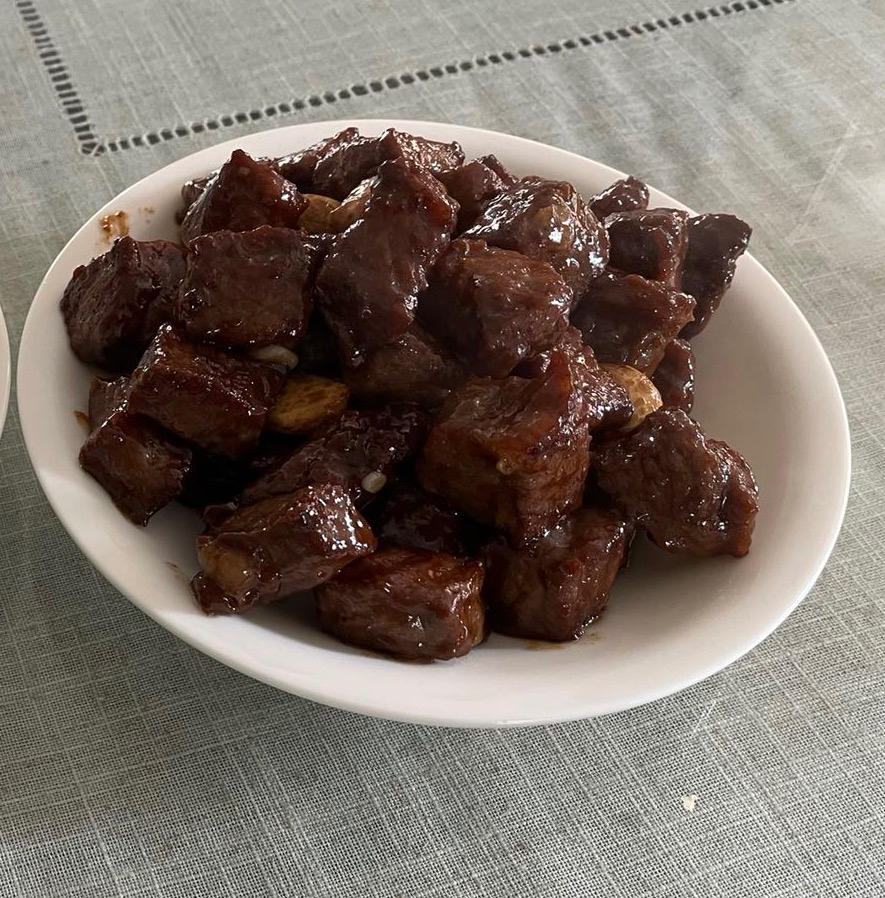 黑蒜子牛肉粒-津门秘方-家庭制作详细版