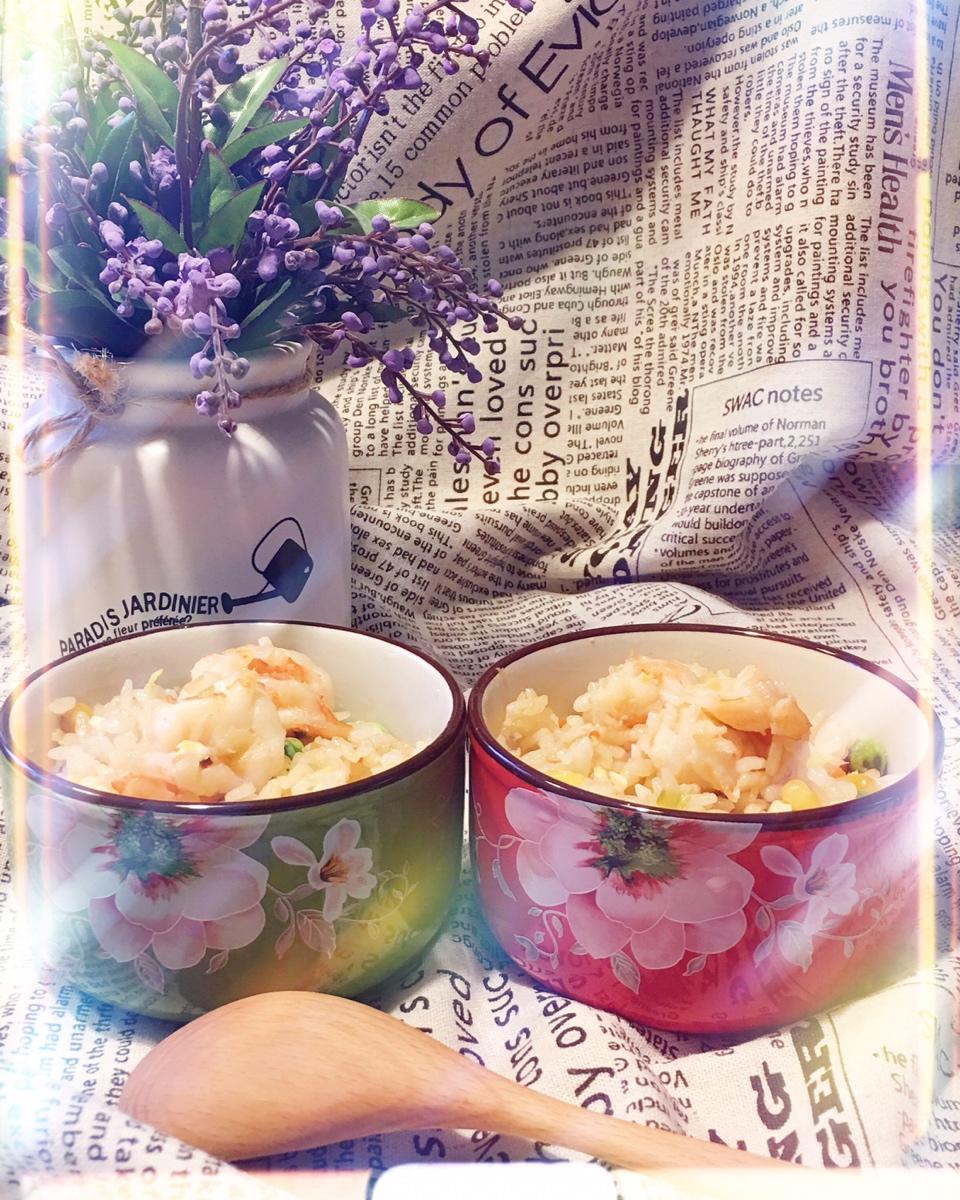 鲜虾炒饭