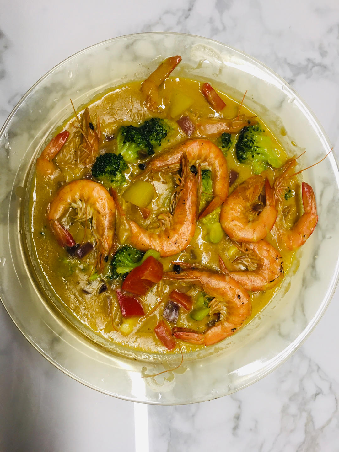 咖喱虾<绝对好吃>