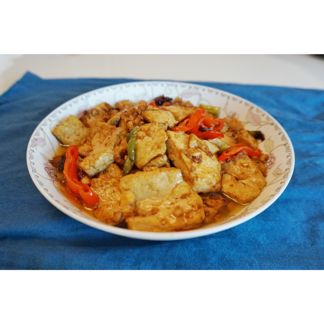 家常豆腐(彩椒版)