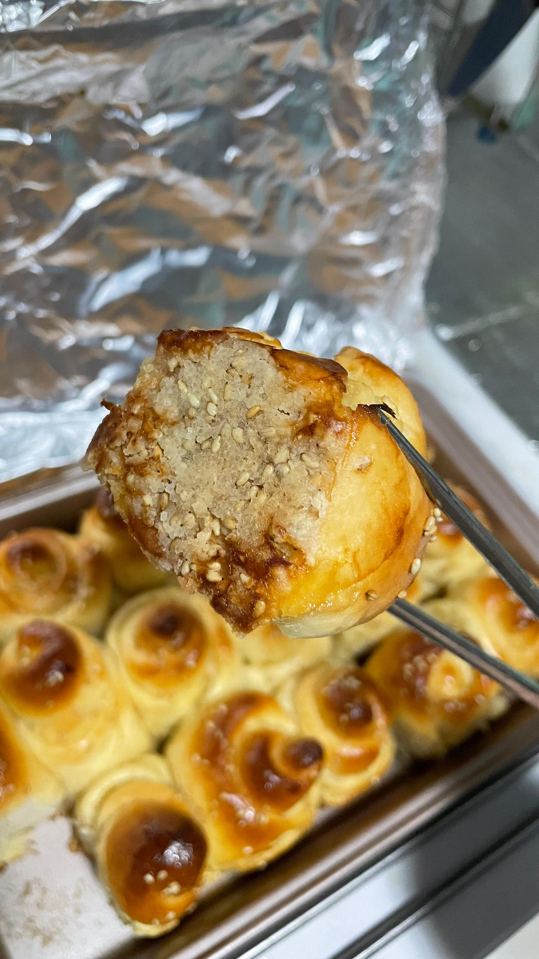 奶油蜂蜜小面包