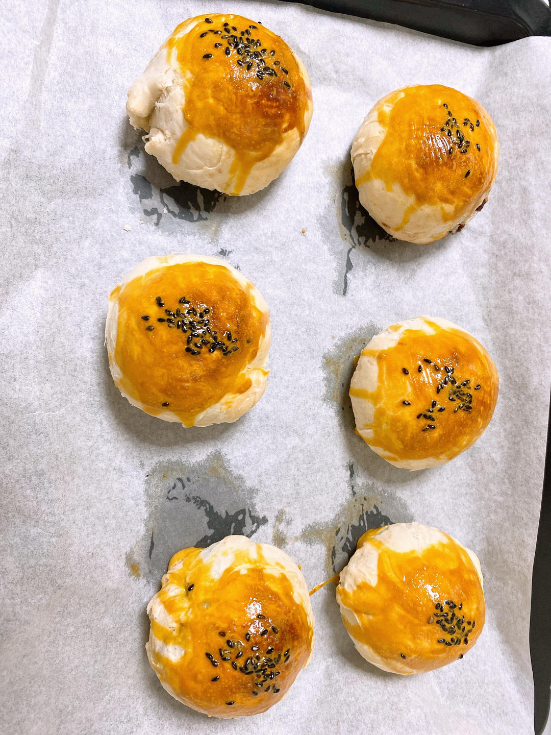 豪华雪媚娘皮蛋黄酥！！！