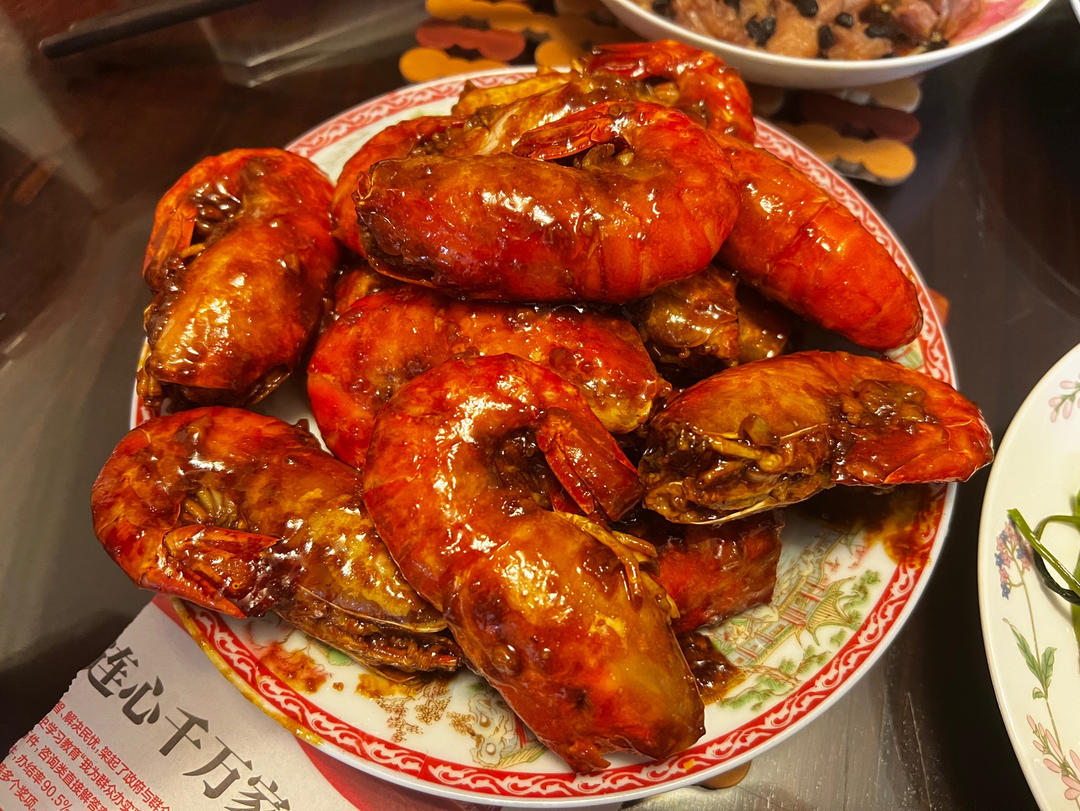 芥末罗氏虾（附罗氏虾处理方法）