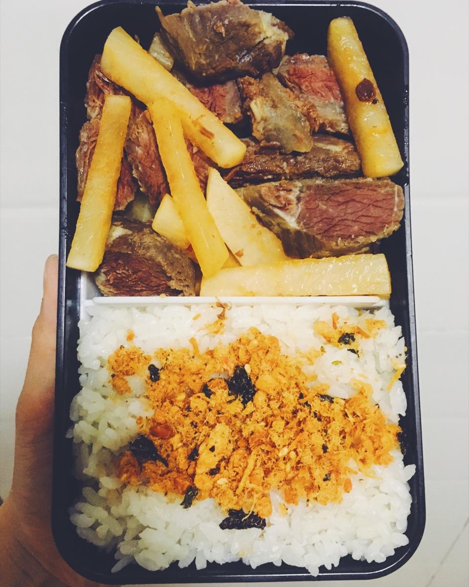 萝卜炒牛肉（超下饭感动哭系列）