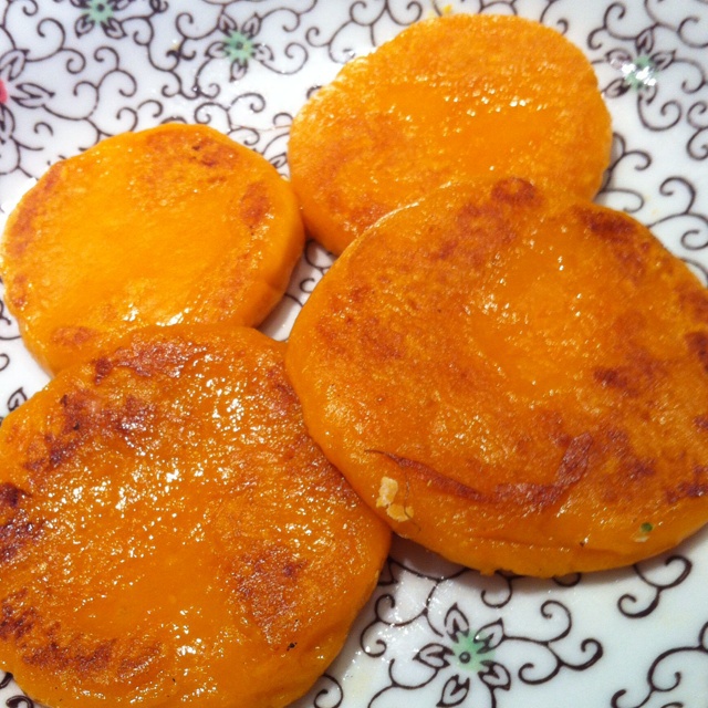 芝麻南瓜饼
