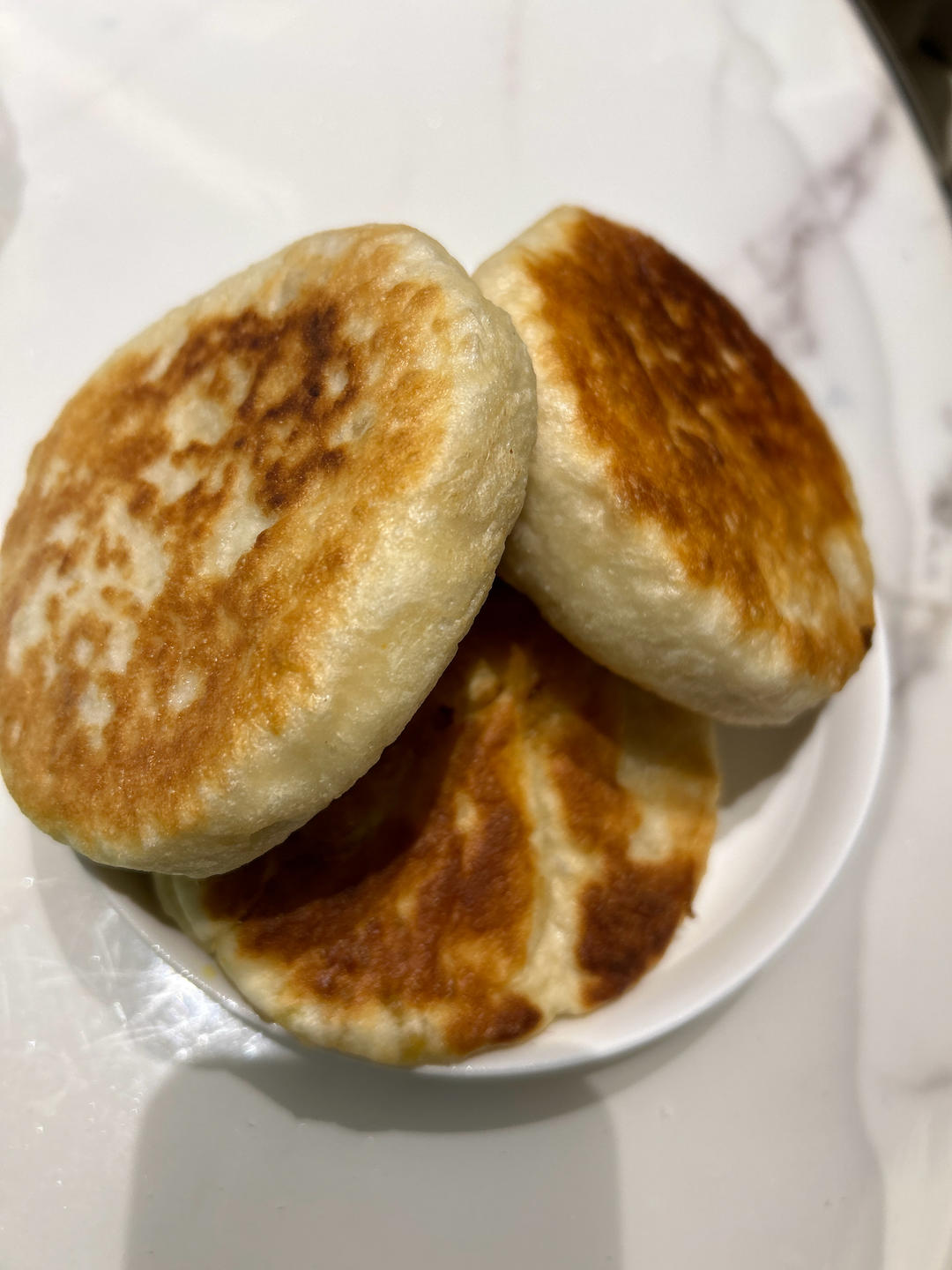 超喧软的馅饼，冷了也不会变硬，全程不用揉面