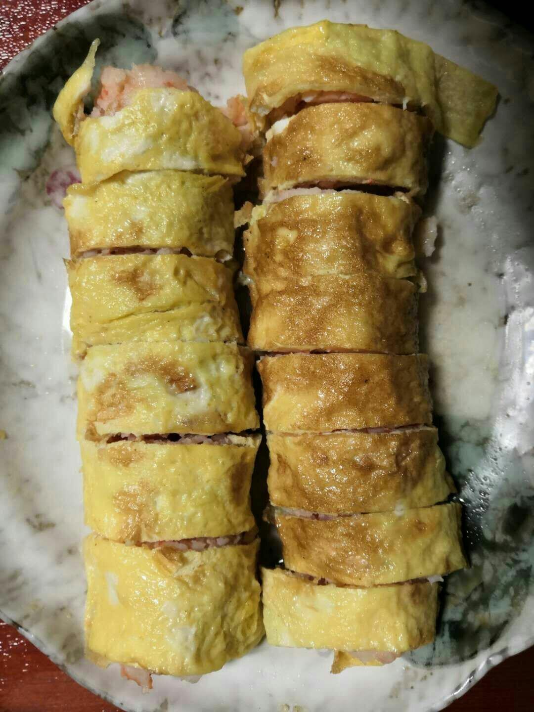 鲜虾蛋卷