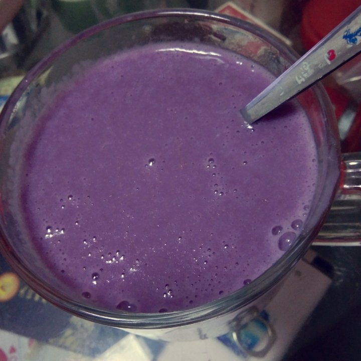 紫薯燕麦坚果浓汤
