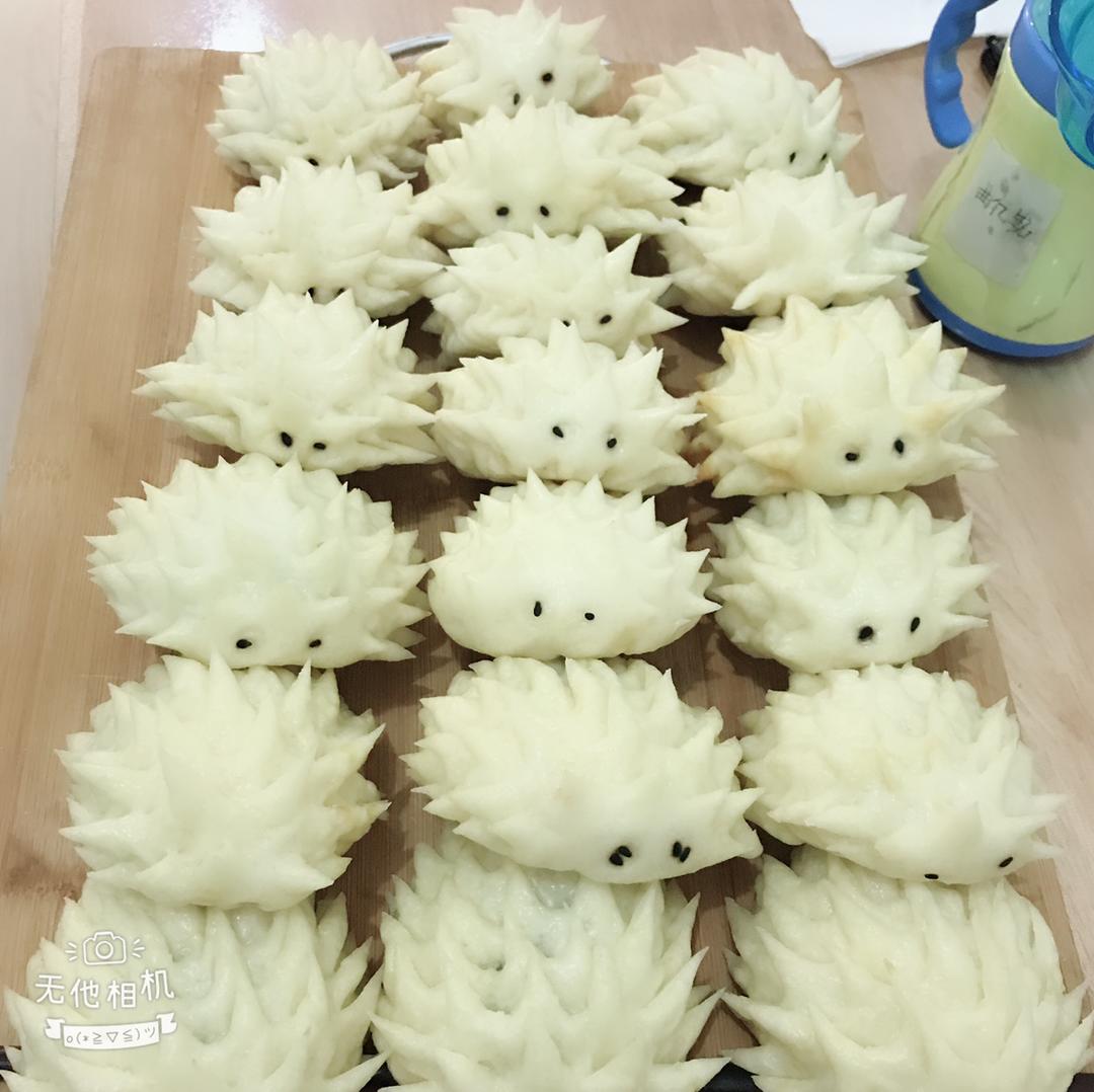 刺猬豆沙包