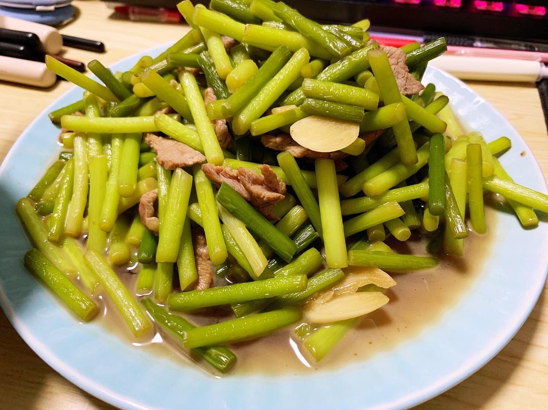 蒜薹炒肉