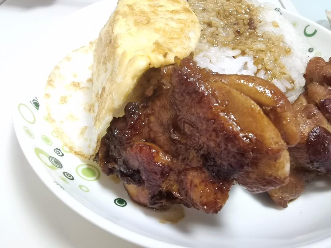 照烧鸡腿饭