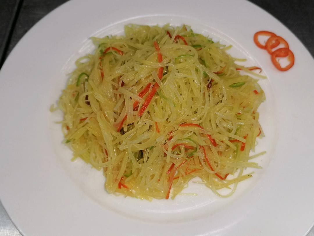 超级无敌下饭菜～酸辣土豆丝