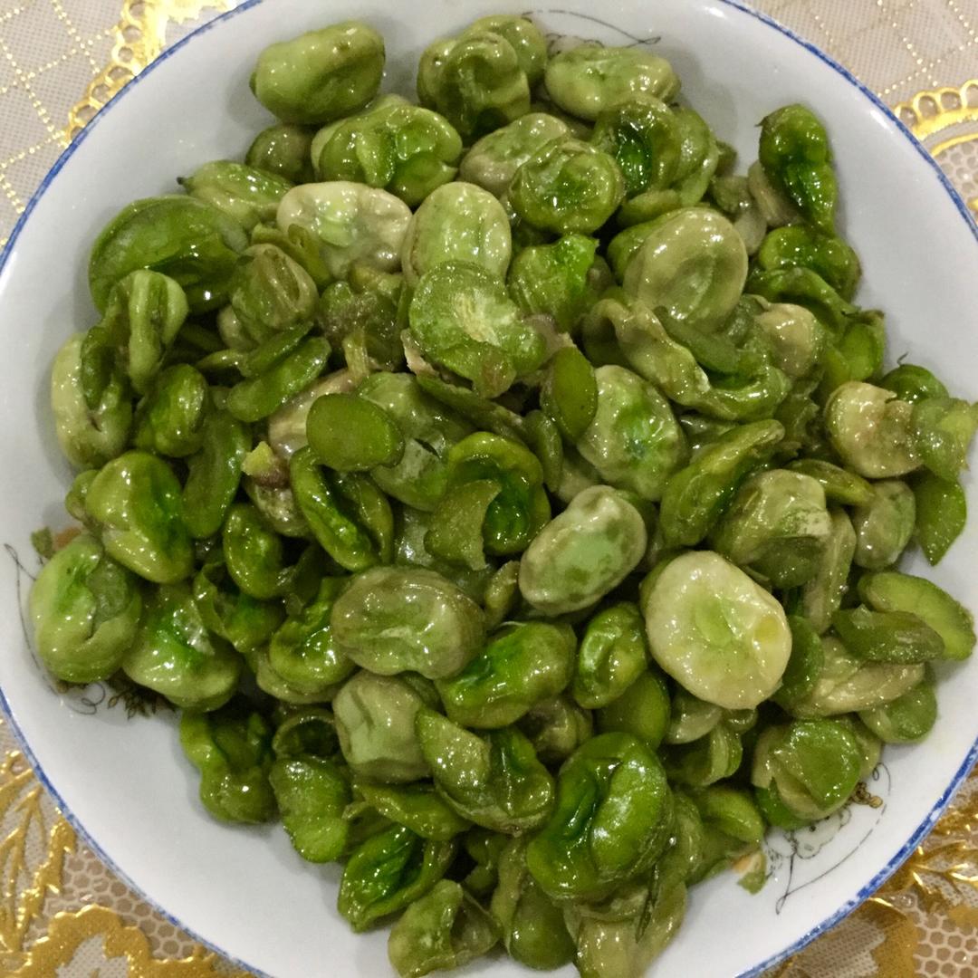 春夏，吃不腻的葱油蚕豆